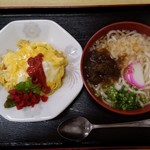 まるはな軽食コーナー - オムライス定食