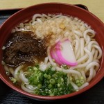 まるはな軽食コーナー - オムライス定食のうどん