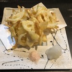 圭蔵 - 大山玉葱のかき揚げ