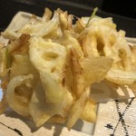圭蔵 - 大山玉葱のかき揚げ