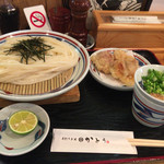 手打うどん かとう - ざるうどん&かしわ天