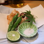 季節料理 よし野 - タコ唐揚げ