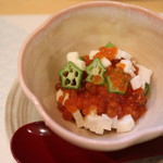 季節料理 よし野 - イクラ三色和え
