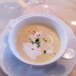 Ekoca 八千代中央店 - ほんのりと牛蒡の風味が効いてるスープ。