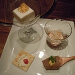 味とく家 - ●前菜は４品