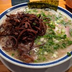 田中商店 本店 - ねぎチャーシュー麺＋きくらげ