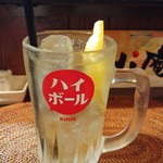 インディ庵 - ハイボール。