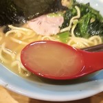 ラーメン 洞くつ家 - 追加脂注入後