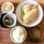 Uoichiba Mottainai Shokudou - アジフライ定食：630円