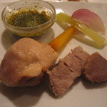 PASTA RI - 茹で肉と温野菜
