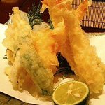 竹膳 - 竹膳　天ぷら盛合せ
