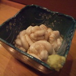 石山寿司 - ほんのり温めた鱈白子