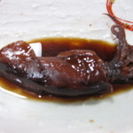 岩本屋 - イカの煮物、甘辛で美味い。酒が進みますな～