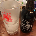 Tachinomi Kushiyaki Sake To Kidoki Buta - シャリ金黒ホッピー