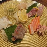 肉と魚 かいり - お造り盛り合わせ