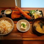 アチュン - 気まぐれメニュー　ミックスフライ