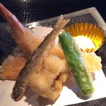 町衆料理 京もん - 旬の天ぷら盛り合わせ
