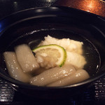 町衆料理 京もん - 鱧とズイキの吸物 