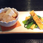 町衆料理 京もん - 胡麻豆腐 湯葉 てっぱい