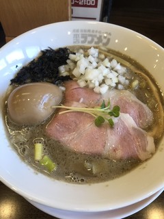 Rabumen - 特製煮干ラーメン（並）800円 味玉はランチサービス