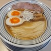 猫トラ亭 - 料理写真:煮干しラーメン 650円 味玉のせ 100円