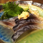 町衆料理 京もん - サバのきずし