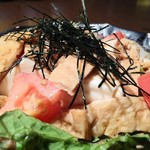 町衆料理 京もん - 京お揚げと豆腐の胡麻サラダ