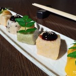 町衆料理 京もん - 六色生麩田楽