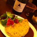 俺のイタリアン marche - トリュフのオムレツ　フォアグラソース