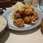 福与志 - 唐揚げ定食　850円(込)