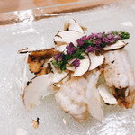 うを徳 - 蒸し穴子と富良野の松茸