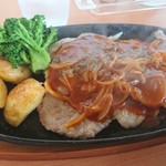小さな森のレストラン ポパイ - ポークソテー(ブロッコリーとポテトは地物産)