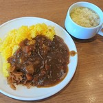 ビッグボーイ - ランチセット カレー食べ放題