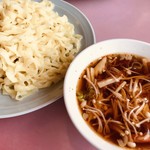 つけめん 丸長 - つけめん 中盛(えのき)＠900円