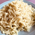 つけめん 丸長 - つけめん 中盛(えのき)＠900円の麺