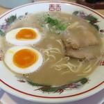 九州長浜ラーメン 南州屋 - 【ラーメン + 味付玉子(塩味)】￥580 + ￥100