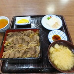 松崎屋食堂 - 松阪肉　牛どんぶり　1900円