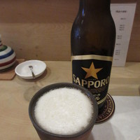 日本料理 川島 - 瓶ビール(小瓶) 400円　(2019.8)
