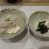 日本料理 川島 - うずみ豆腐・香の物