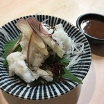 がばちょ - ハモ湯引き