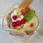 資生堂パーラー - 和歌山県紀の川市産 いちじくのパフェ