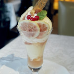 資生堂パーラー - 和歌山県紀の川市産 いちじくのパフェ