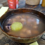 Warung Be Pasih - 少し塩っぱいけどタップリのタコが美味いスープ