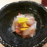 薩摩地鶏と季節の料理 季彩 - いかの酒盗和え