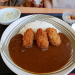 レストラン眺海 - 料理写真:牡蠣フライカレー