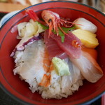 レストラン眺海 - 海鮮丼