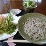 蕎麦処　善右ェ門 - 天おろし ¥1100