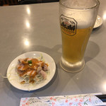 陳家菜房 - 棒棒鶏と生ビール