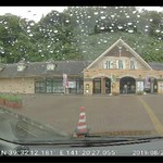 道の駅 はやちね - ドラレコ画像より、道の駅はやちね