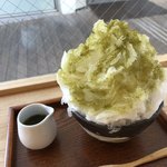 おちゃのこ - 擂茶氷 葛餅入り